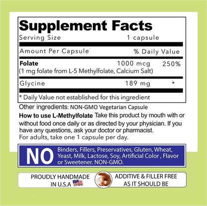 Our Daily Vites L-Metilfolato 1 mg (1000 – El proceso de división celular. – Image 6