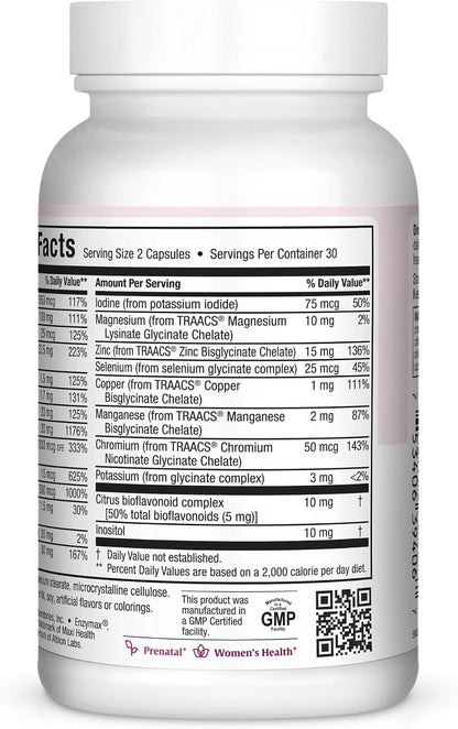 Maxi Health Vitaminas Prenatales con – Vitamina D3 (colecalciferol): Favorece la absorción de calcio y fósforo, y – Image 3