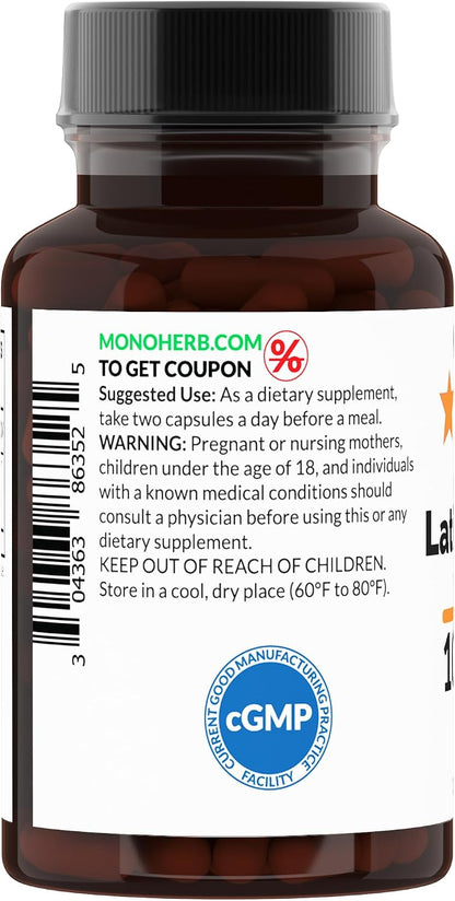 MONOHERB Crinum Latifolium Leaf 10:1 Extract - 1000 mg por dosis (2 cápsulas) - 45 dosis – Image 3