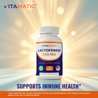 Vitamatic Lactoferrina 250 mg – 60 Cápsulas Vegetales