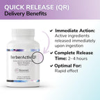 Tesseract Medical Research BerberActiv-QR Berberina 350mg, 90 Cápsulas Vegetarianas