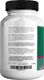 Neuro Zoom Max Extra Strength - Apoyo Cerebral con Ingredientes Herbales, 60 Cápsulas