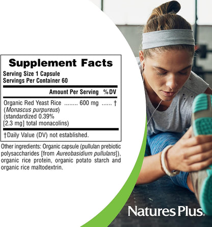 NaturesPlus Source of Life Garden Arroz de – Potencia estandarizada: Cada cápsula proporciona 600 mg de Monascus – Image 4