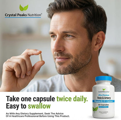 CRYSTAL PEAKS NUTRITION Suplemento para – Calcio (carbonato cálcico): mineral clave para la contracción muscular, – Image 7