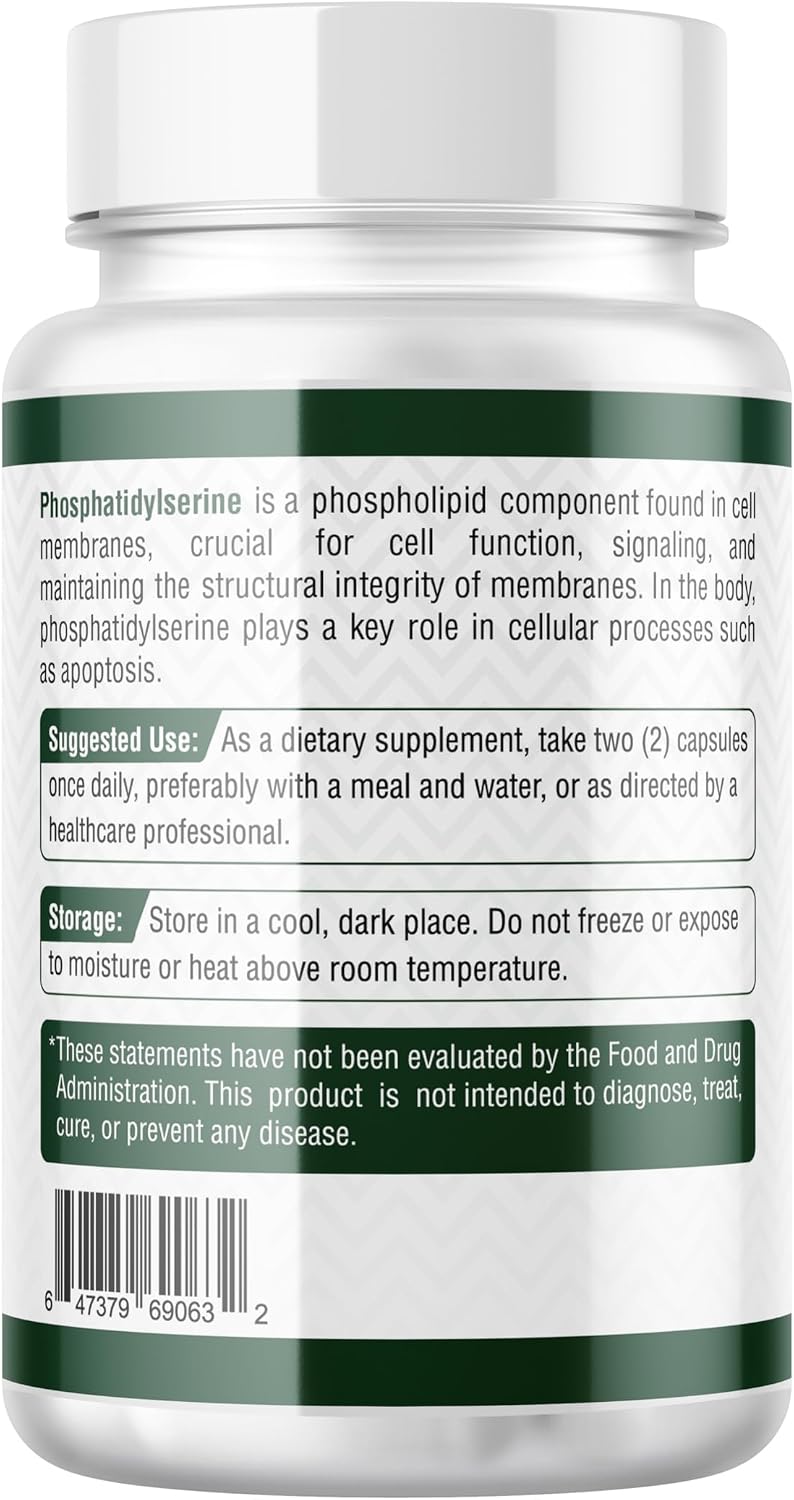 Probase Nutrition Phosphatidylserine 300mg – 120 Cápsulas