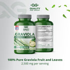 GRAVIOLA MAX - Extracto Puro de Graviola - Soursop (Annona muricata) de QUALITY ONE