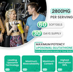 inGreens 2800 mg Glutatión Liposomal