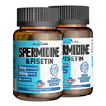 Espermidina & Fisetina - 20mg Espermidina + 300mg Fisetina - 60 Cápsulas Veganas