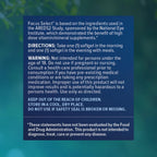 Focus Select Zinc Free Formula - Suplemento Ocular AREDS2 (180 Cápsulas Blandas, 2 Paquetes)