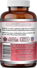 Amazing Formulas Trébol Rojo 430 mg Cápsulas - Extracto de Flores - No Transgénico, Sin Gluten - 180 Cápsulas (Paquete de 3)