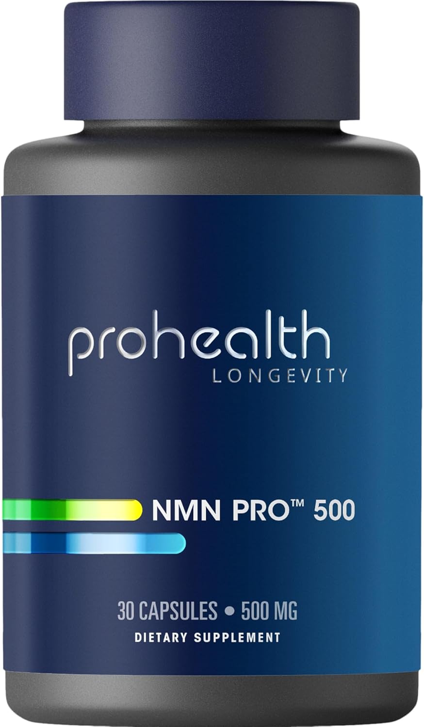 ProHealth NMN Pro 500 (30 Cápsulas, Paquete de 3) - Mononucleótido de Nicotinamida - Precursor NAD+