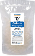 Nutricost Cápsulas Vacías de Gelatina Tamaño 0 - 500 Unidades