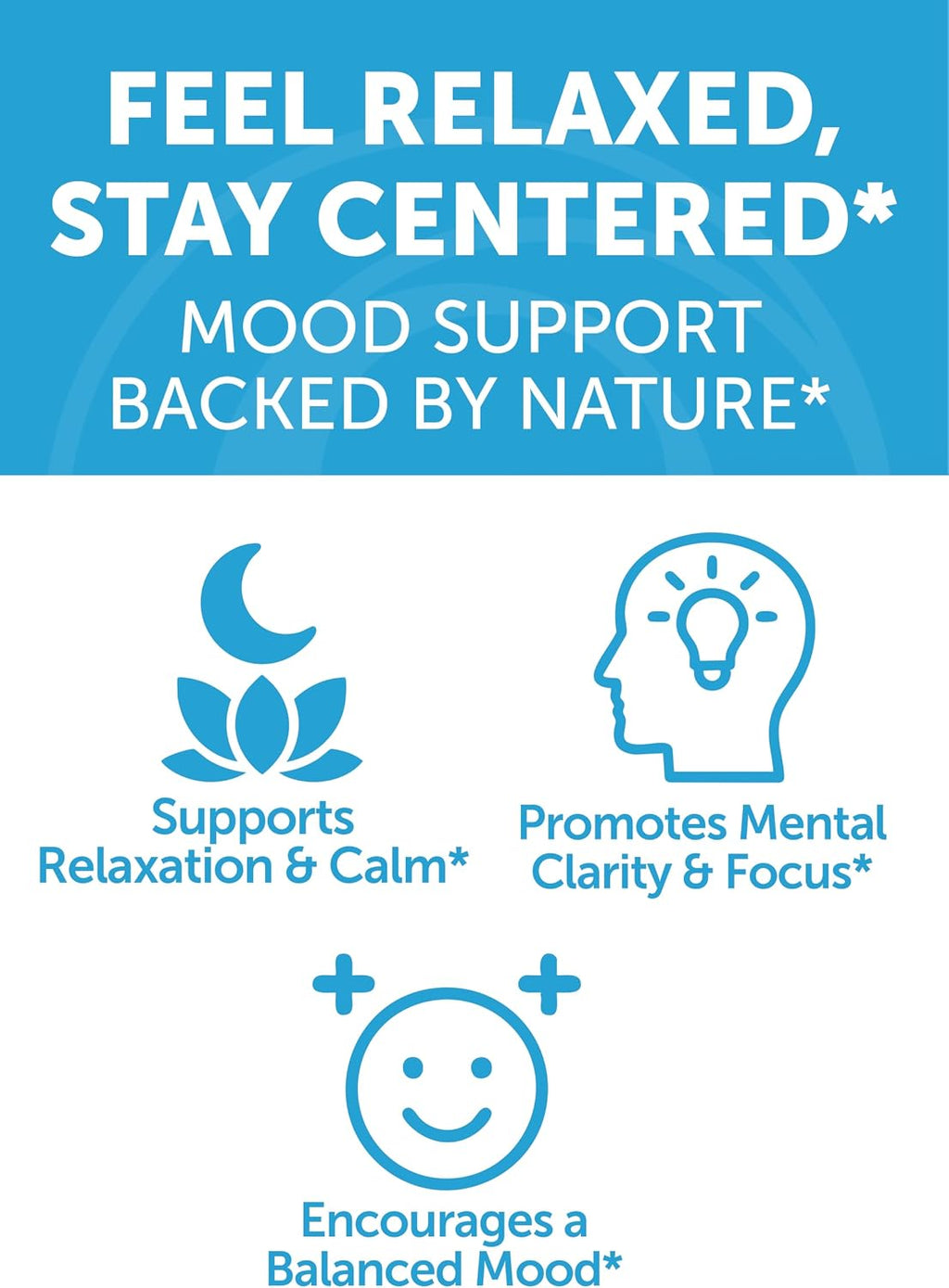 Lunakai Calm & Stress Relief Gummies – Gomas calmantes con GABA y L-teanina, 60 unidades