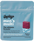 Chewsy - Multivitamínico para Hombres en Gomitas - Apoyo Inmunológico y Energía - Vitaminas A, B12, C, D3, E, Probióticos, Saw Palmetto, Zinc - 6 Días