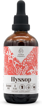 Extracto de Hisopo Natural Sin Alcohol, Tintura Líquida (118 ml)