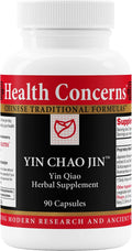 Health Concerns Yin Chao Jin – Complemento Herbal Chino para el Sistema Inmunitario y la Salud Respiratoria – 90 Cápsulas