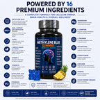 Gominolas de Azul de Metileno 12 mg con Complejo de Vitaminas y Nutrientes