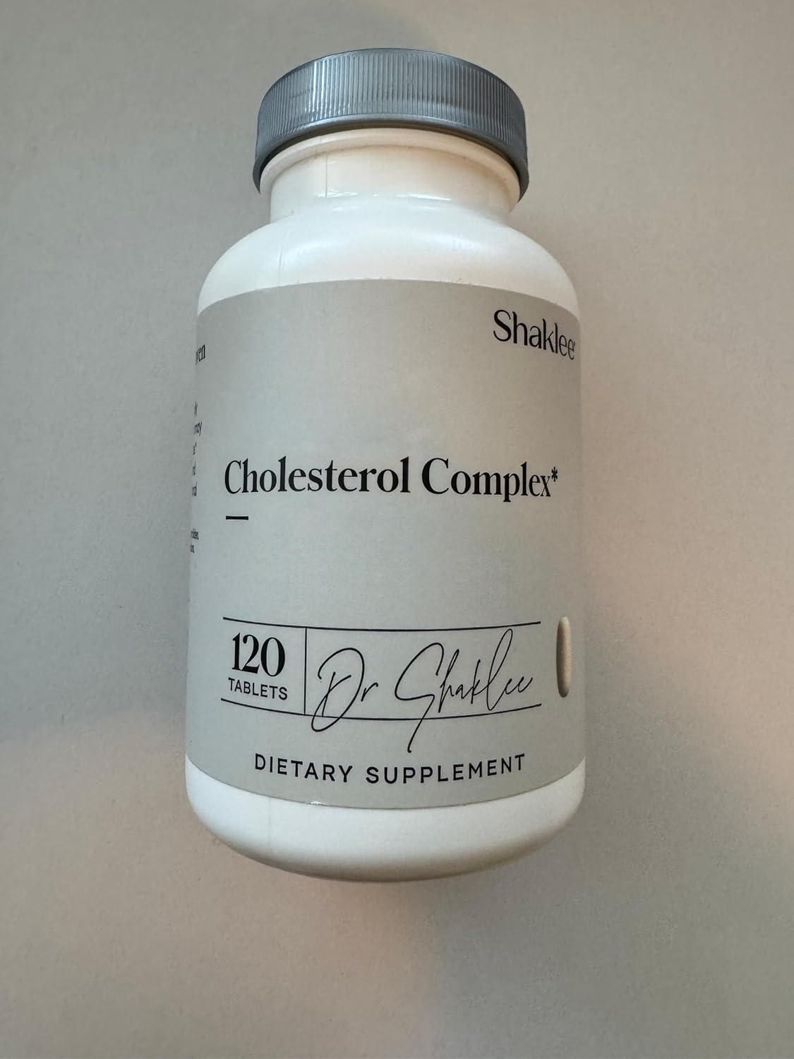 Shaklee Cholesterol Complex: Fórmula a base de plantas - 120 comprimidos