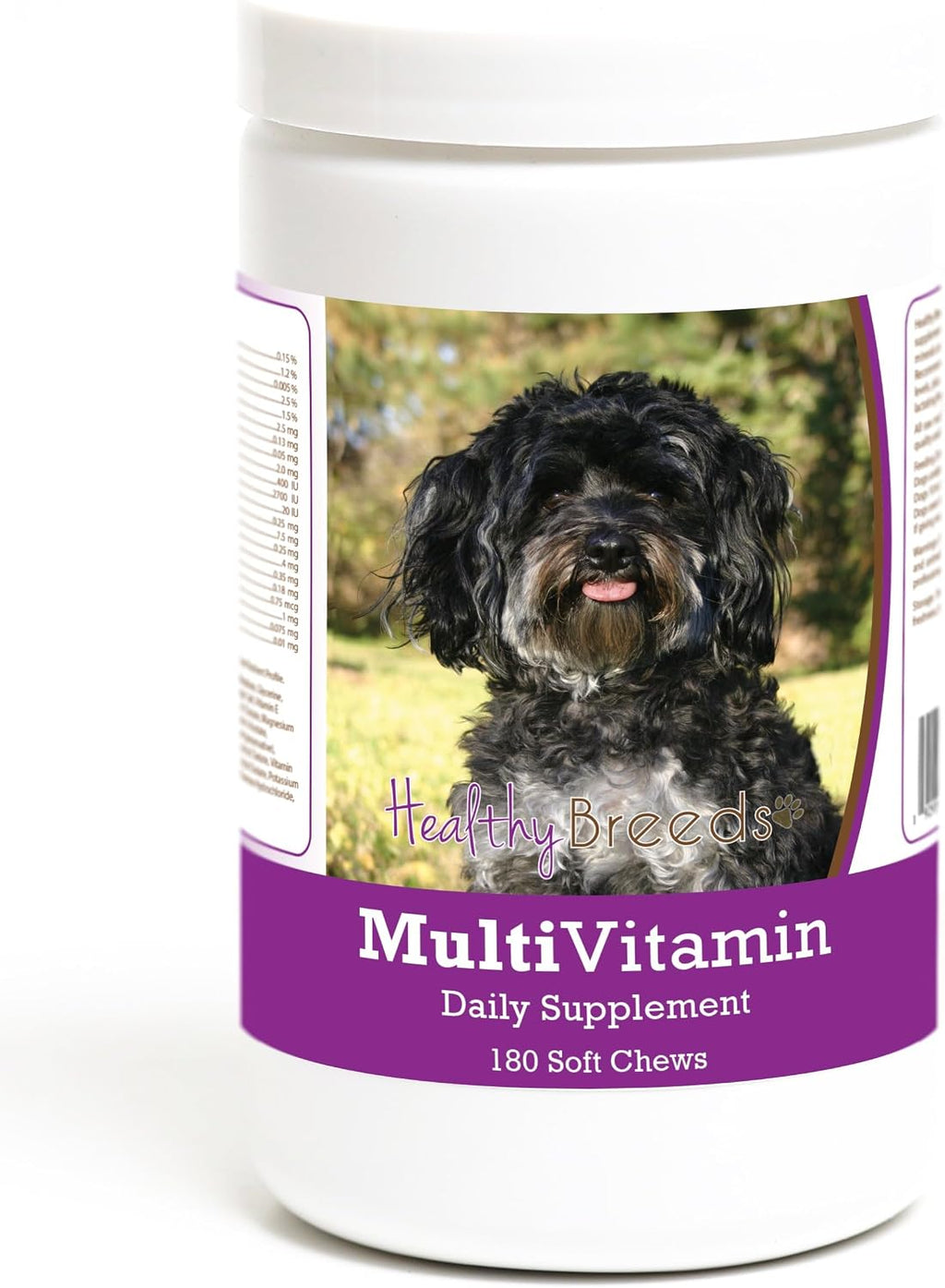 Healthy Breeds Maltipoo Multivitamínico Masticables Suaves 180 uds