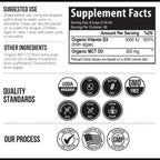 Plant-D3 Vitamina D3 Orgánica 5000 UI - Gotas Sublinguales Veganas
