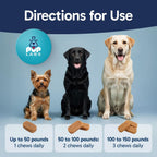Pup Labs Tummy Essentials Probiotic Chews for Dogs, Supports Gut Health and Firm Stools, 30 Chews