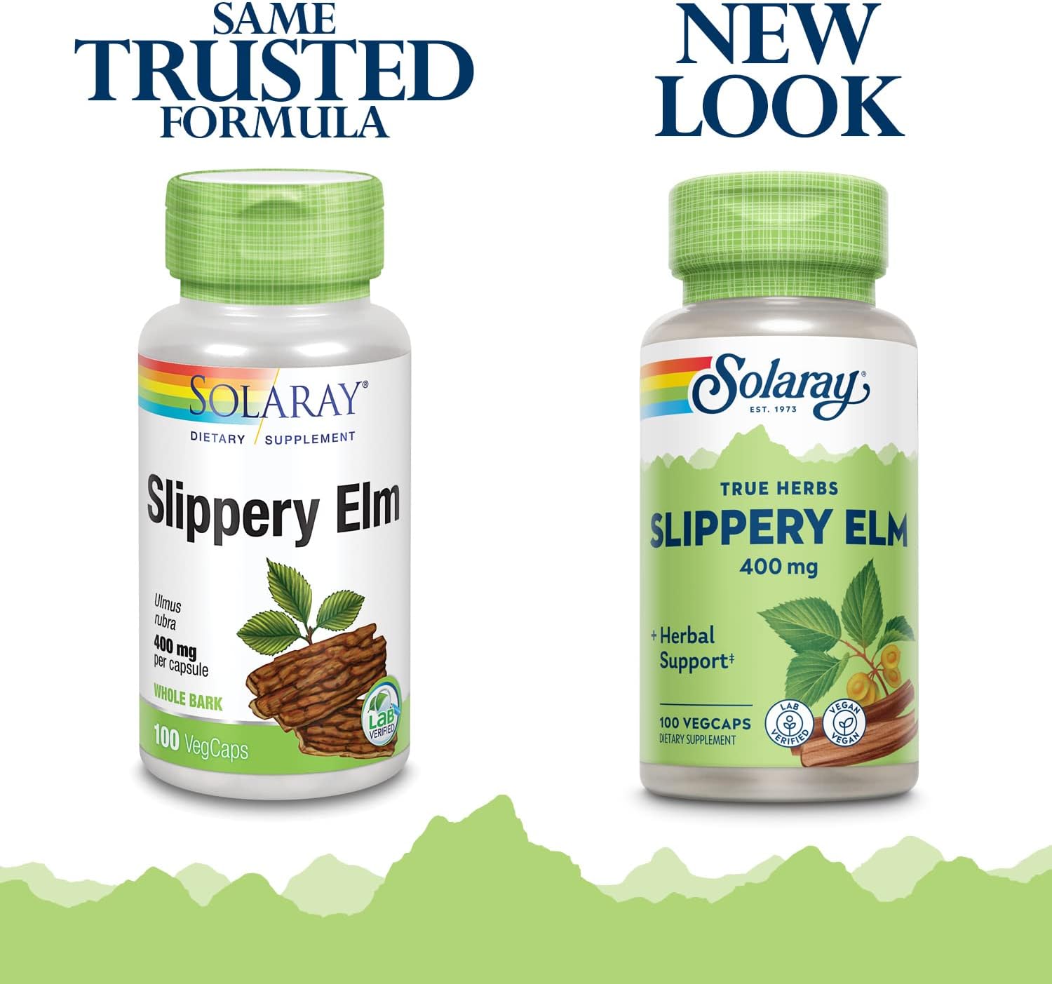 SOLARAY Olmo Resbaladizo (Ulmus Rubra) 400 mg - 100 Cápsulas Vegetales