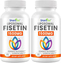 Fisetina 1500mg con Liposomas - 120 Cápsulas Blandas - Sharoaid