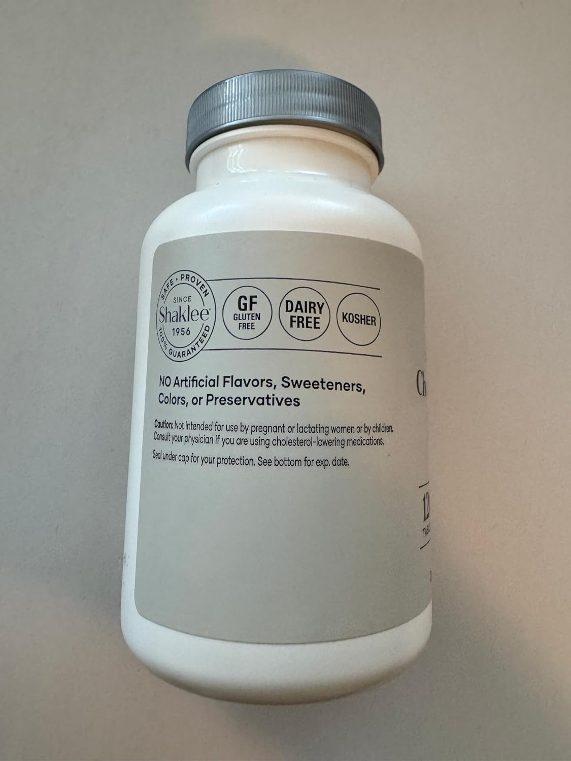 Shaklee Cholesterol Complex: Fórmula a base de plantas - 120 comprimidos