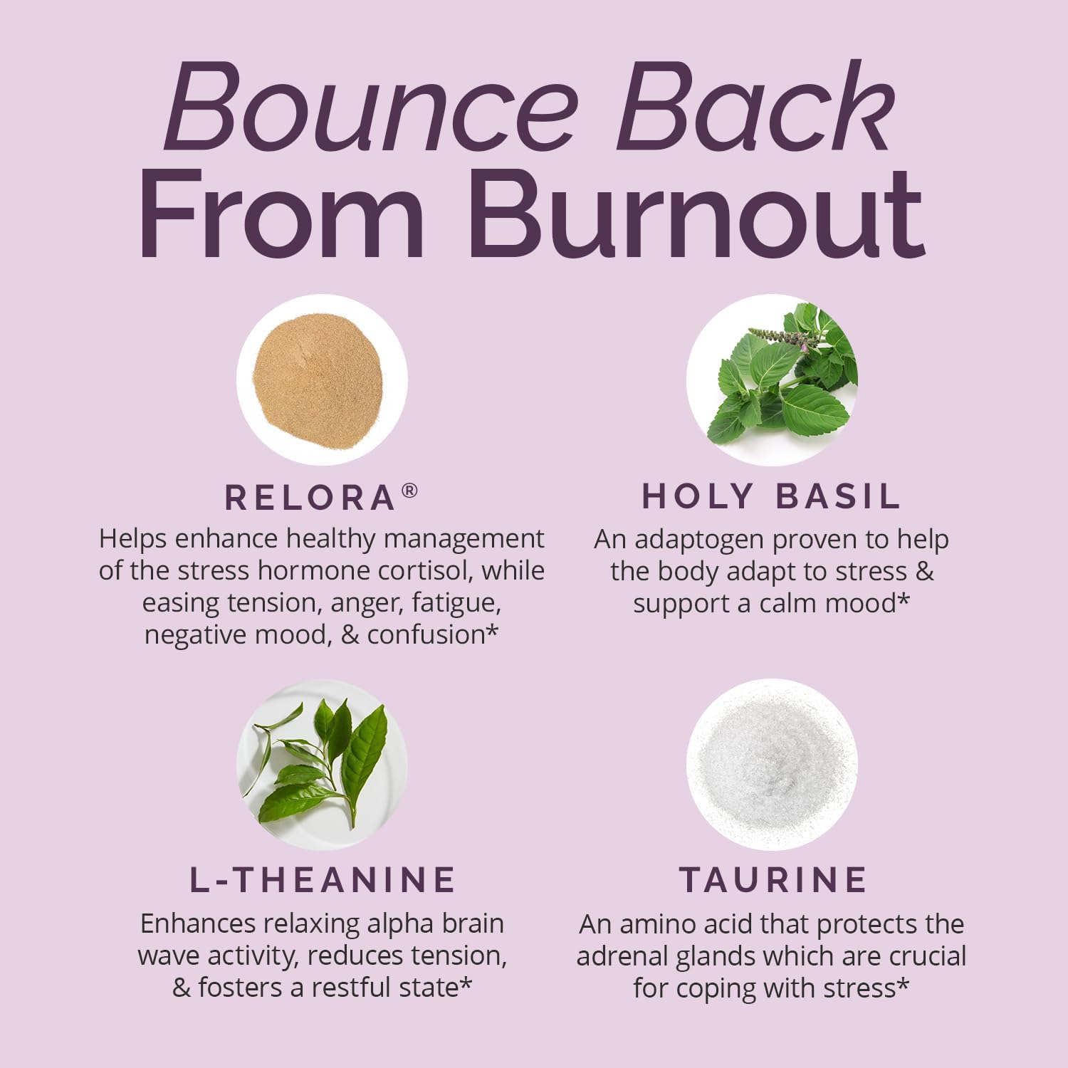 BRAINMD Dr Amen Everyday Stress Relief - 120 Capsules - Promotes Relaxation and Focus - Non-Drowsy - Gluten-Free - 30 Servings