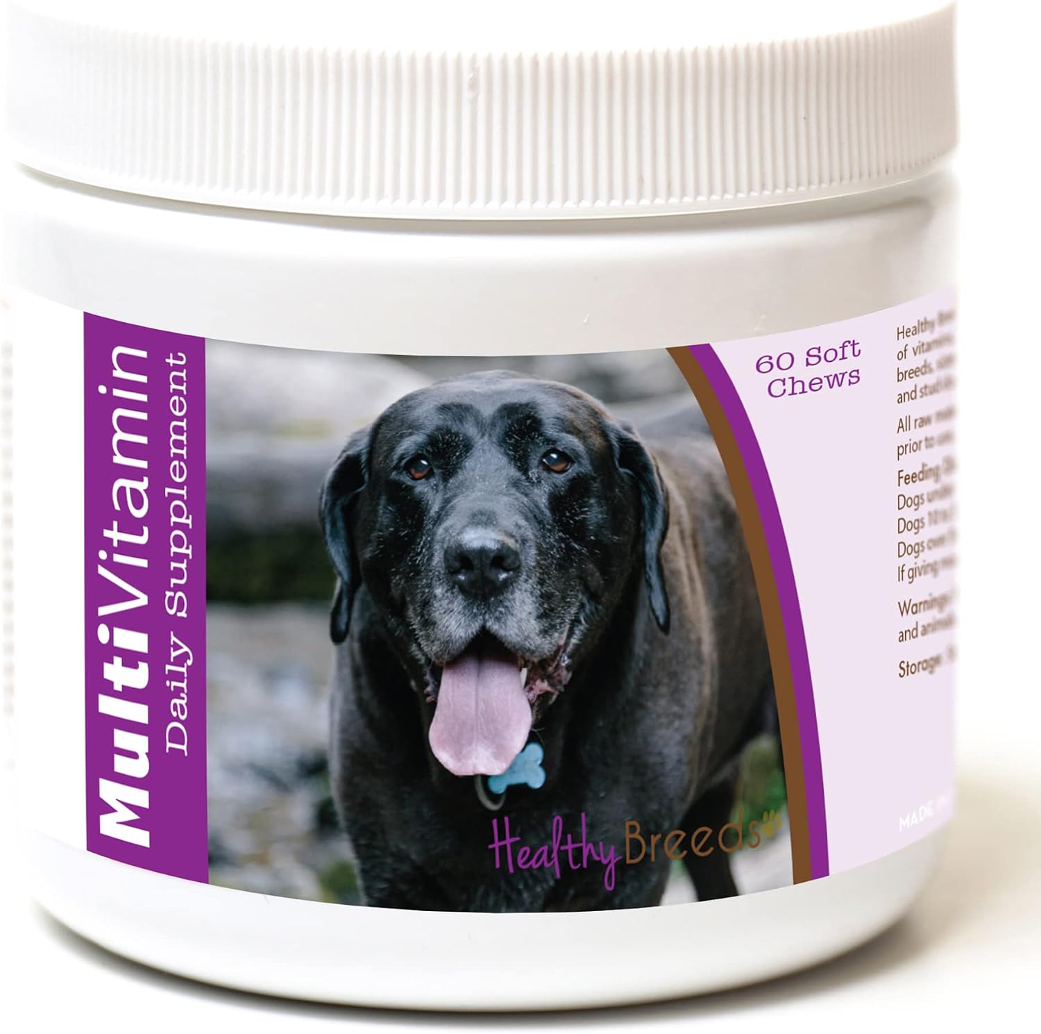 Healthy Breeds Mastador Multivitamínico en Comprimidos Blandos para Perros (60 unidades)