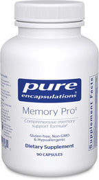 Pure Encapsulations Memory Pro - Fórmula Completa para la Memoria (90 Cápsulas)