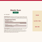 Jarrow Formulas Goma de Masilla (Mastic Gum) 1000 mg - 120 Cápsulas Veganas