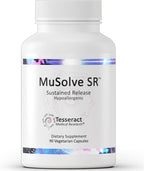MuSolve SR - Complemento para la Salud Respiratoria, Fórmula de Liberación Sostenida, 90 Cápsulas Vegetales