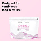 Theralogix Ovasitol Inositol Polvo en Sobres - Suministro para 90 Días - Mioinositol y D-Chiro Inositol - Certificado por NSF - 180 Sobres