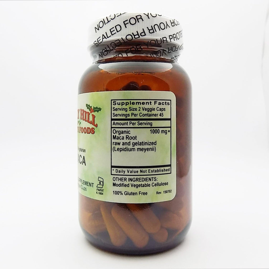 Maca, 90 Cápsulas Vegetarianas – Holly Hill Health Foods