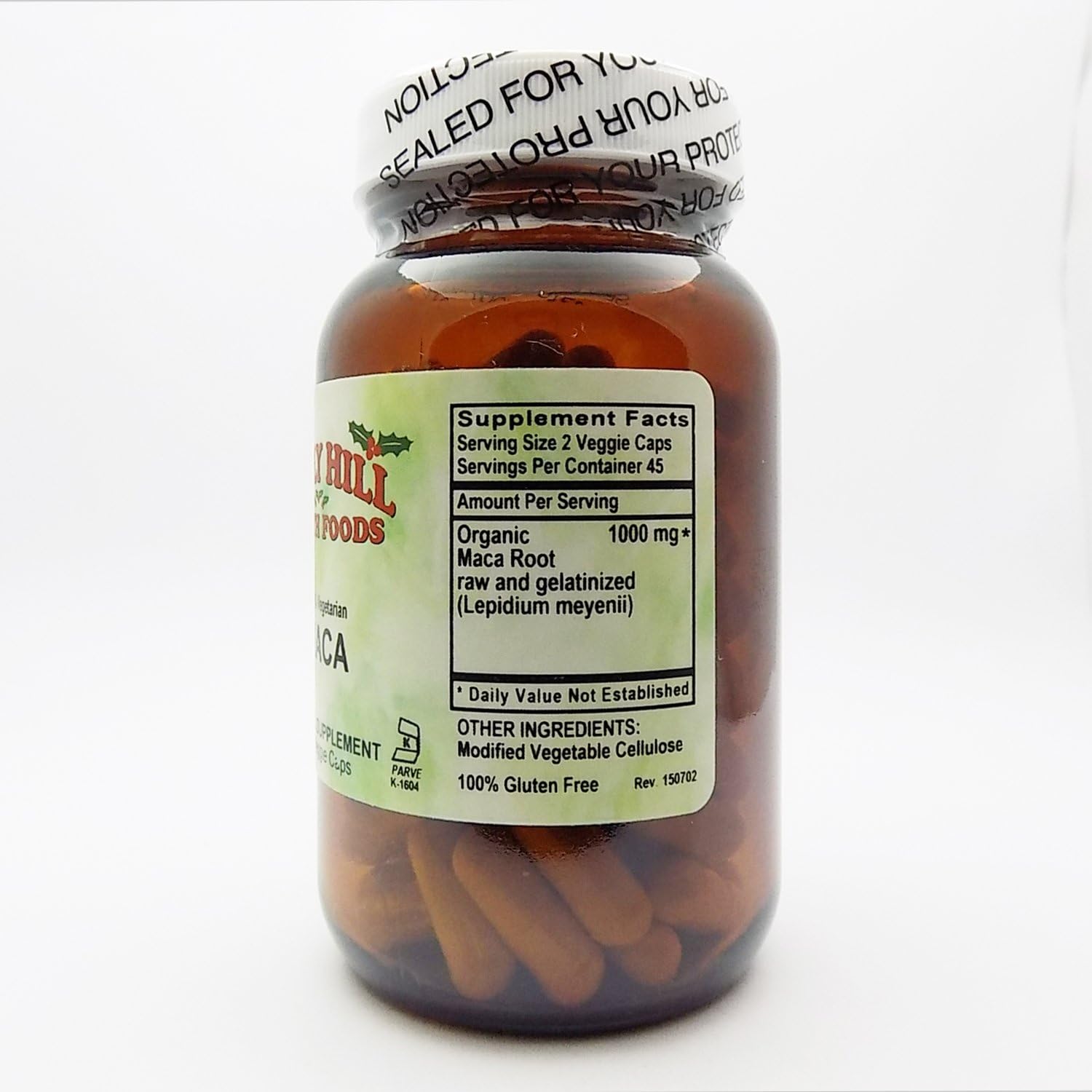 Maca, 90 Cápsulas Vegetarianas – Holly Hill Health Foods