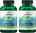 Swanson Active One Multivitamin Sin Hierro 90 Cápsulas (Pack de 2)