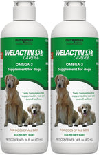 Nutramax Welactin Omega 3 Fish Oil for Dogs - 16 oz Líquido
