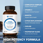 Vitamin World Complejo B con Vitamina C, Liberación Prolongada, 120 Comprimidos