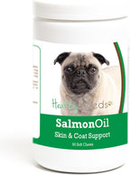 Healthy Breeds Pug Salmon Oil Soft Chews 90 Unidades
