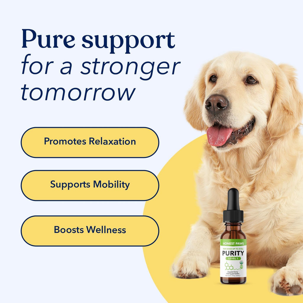 Aceite de Cáñamo para Perros - Gotas Calmantes de Aceite de Semilla de Cáñamo - Rico en Omega 3, 6 y 9