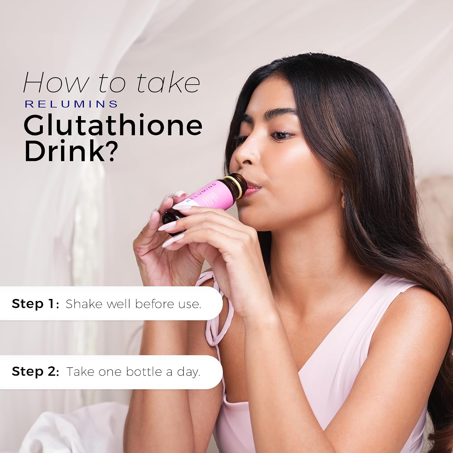 Relumins Advance Rejuvenating Collagen & Glutathione Beauty Drink Pack – Sabores Manzana y Granada