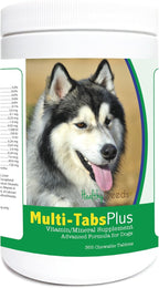Healthy Breeds Siberian Husky Multi-Tabs Plus Chews para Perros, 365 Unidades