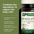 Standard Process Cataplex A-C-P - Suplemento con Vitamina A y C, 180 Comprimidos