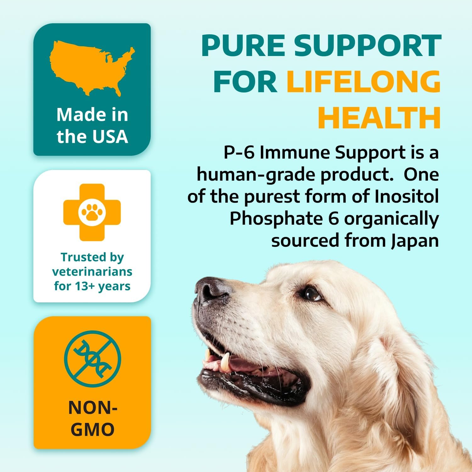 WorksSoWell IP-6 Immune Support for Dogs – 240 V-Cápsulas