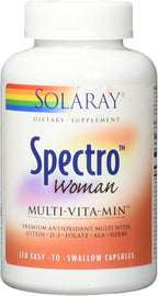 Solaray Spectro Multivitamin Mujer - 120 Cápsulas