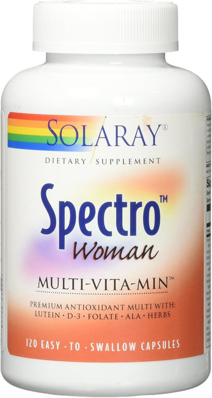 Solaray Spectro Multivitamin Mujer - 120 – Electrolitos: como potasio y sodio, que ayudan a mantener el equilibrio – Image 3