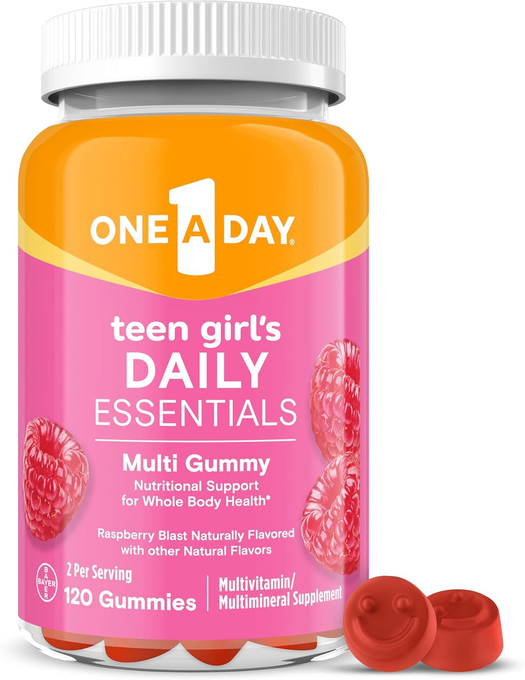 One A Day Teen Girl - Multivitamínico para Chicas Adolescentes - 60 Gominolas