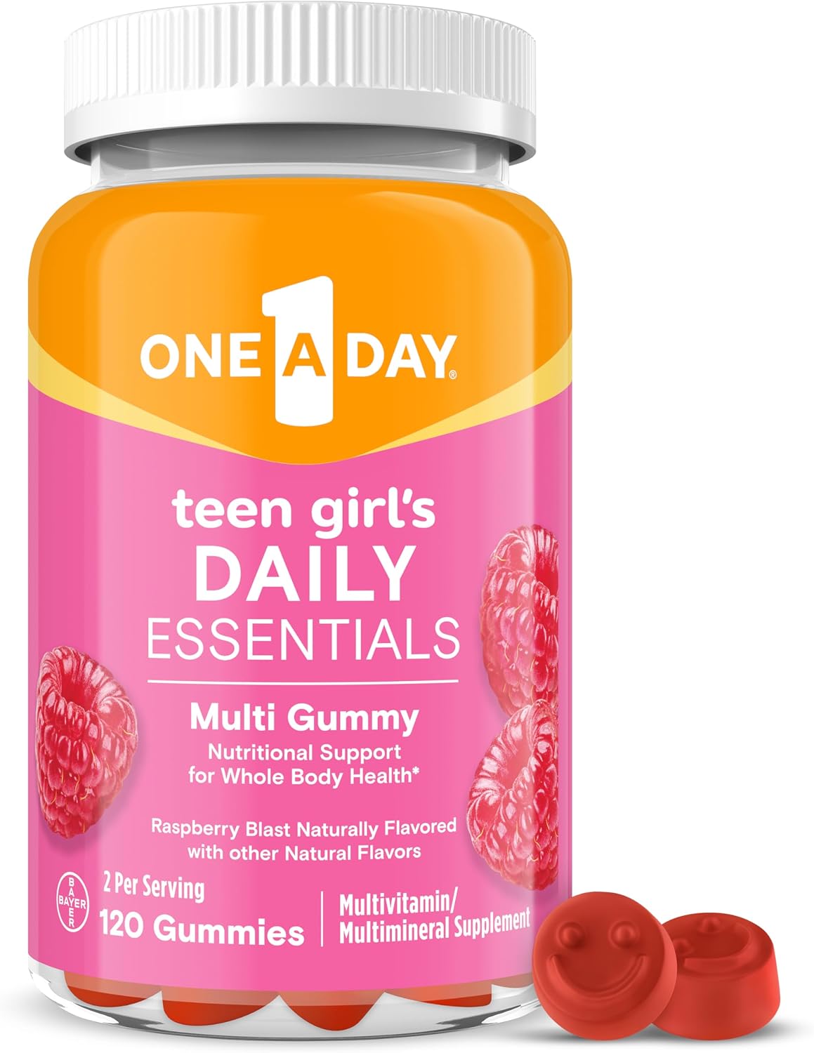 One A Day Teen Girl - Multivitamínico para Chicas Adolescentes - 60 Gominolas