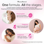 Power By Naturals Methyl Prenatal con Probióticos – Vitaminas prenatales con hierro, metilfolato, B12 y 28 nutrientes y botánicos – Vegano, sin gluten – 60 cápsulas (1 mes)